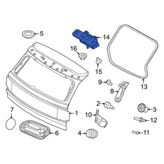 Volvo OE - Liftgate Seal