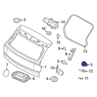 Volvo OE - Rear Upper Liftgate Stop Bumper