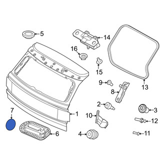 Volvo OE - Liftgate Seal