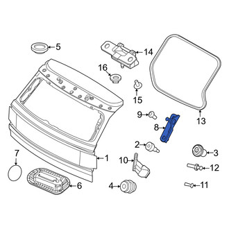 Volvo OE - Rear Left Upper Liftgate Support Strut Holder