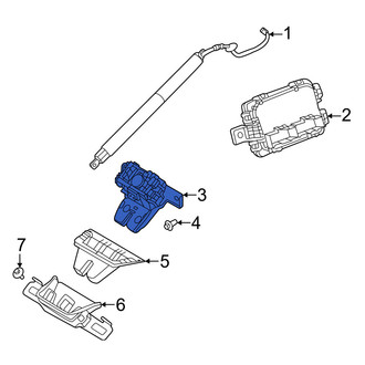 Volvo OE - Rear Liftgate Latch
