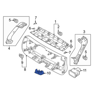 Volvo OE - Liftgate Trim Cap