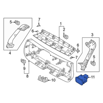 Volvo OE - Rear Liftgate Latch Release Switch