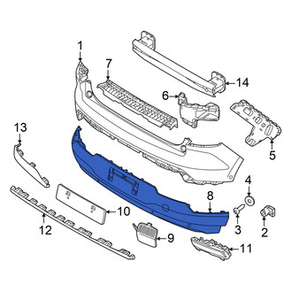 Volvo OE - Rear Lower Bumper Cover