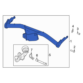 Volvo OE - Rear Trailer Hitch