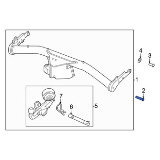 Volvo OE - Trailer Hitch Receiver Bolt