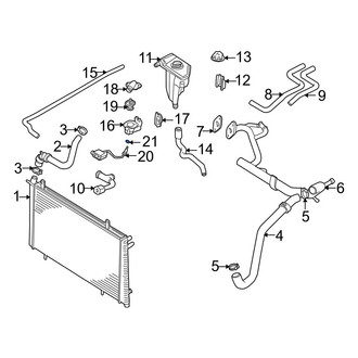 Volvo OE - Engine Coolant Temperature Sensor O-Ring