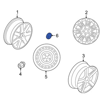 Volvo OE - Wheel Cap