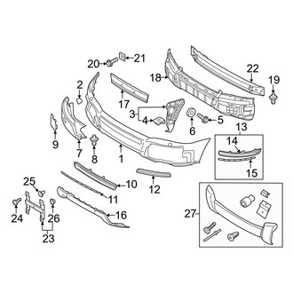 Volvo OE - Front Bumper - Bumper & Components