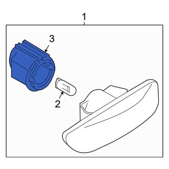 Volvo OE - Front Side Marker Light Socket