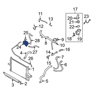Volvo OE - Engine Coolant Reservoir