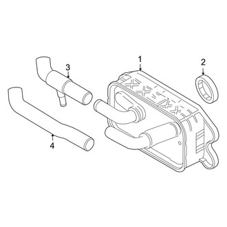 Volvo OE - Cooling - Oil Cooler (2.9L)