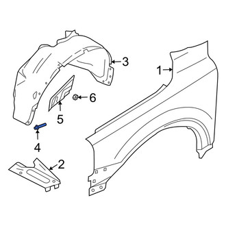 Volvo OE - Fender Liner Retainer
