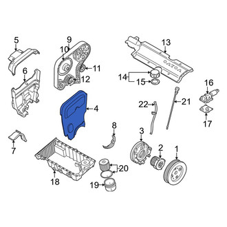 Volvo OE - Outer Engine Timing Cover