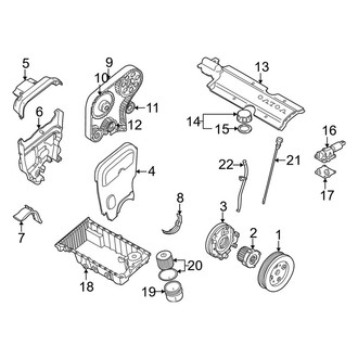 Volvo OE - Engine / Transaxle - Engine Parts (2.5L)