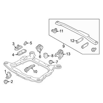 Volvo OE - Engine / Transaxle - Engine & Transmission Mounting (2.9L)