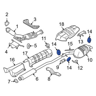 Volvo OE - Exhaust System Hanger