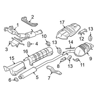 Volvo OE - Exhaust System - Exhaust Components