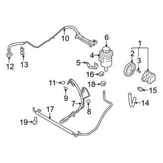 Volvo OE - Steering Gear & Linkage - Pump & Hoses (3.2L)
