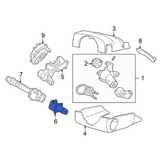 Volvo OE - Wiper Switch