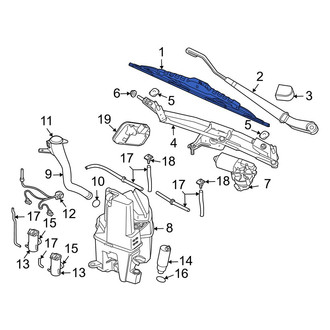 Volvo OE - Rear Wiper Blade