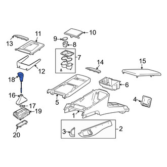 Volvo OE - Automatic Transmission Shift Lever Knob