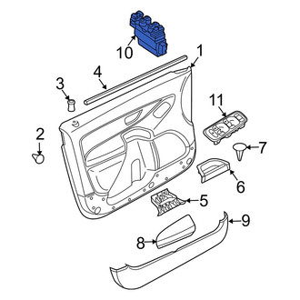 Volvo OE - Front Right Door Window Switch