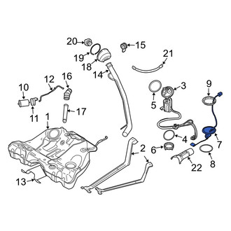 Volvo OE - Fuel Sender and Hanger Assembly