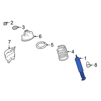 Volvo OE - Rear Suspension Shock Absorber