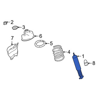 Volvo OE - Rear Suspension Shock Absorber