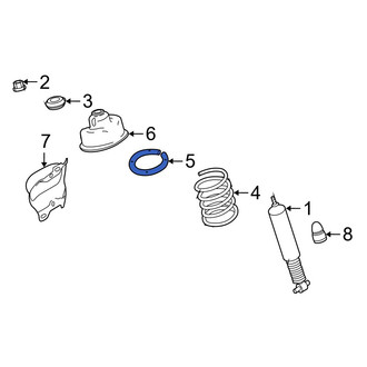 Volvo OE - Rear Coil Spring Insulator