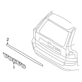 Volvo OE - Lift Gate - Exterior Trim