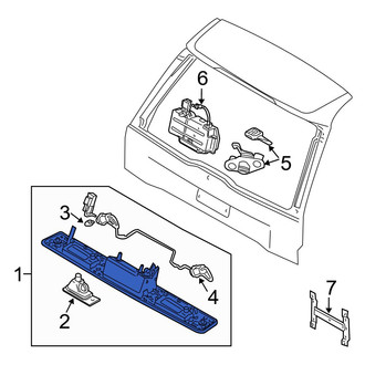 Volvo OE - Rear Liftgate Latch Handle