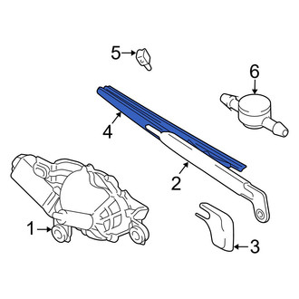 Volvo OE - Rear Wiper Blade