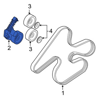 Volvo OE - Accessory Drive Belt Tensioner Assembly