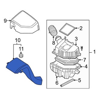 Volvo OE - Engine Air Intake Hose
