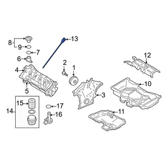 Volvo OE - Engine Oil Dipstick