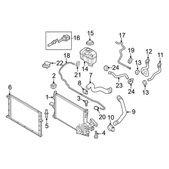 Volvo OE - Cooling - Radiator & Components (3.2L)