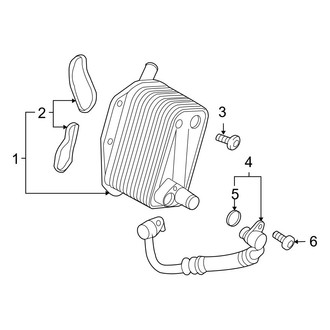 Volvo OE - Cooling - Oil Cooler (3.2L)