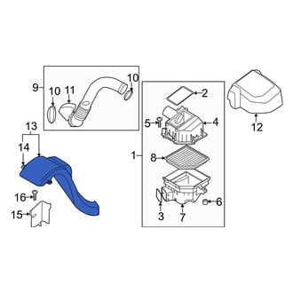 Volvo OE - Engine Air Intake Hose
