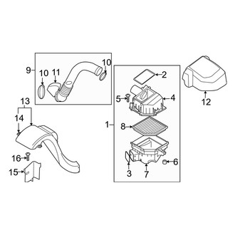 Volvo OE - Engine - Air Intake (3.2L)