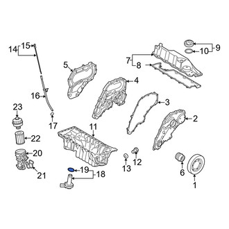 Volvo OE - Engine Oil Level Sensor Seal