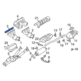 Volvo OE - Exhaust Manifold Gasket