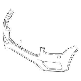 Volvo OE - Front Bumper - Bumper & Components (Bumper Cover, W/O Painted Spoiler), (T5 Inscription / T5 Momentum / T6 First Edition / T6 Inscription / T6 Momentum / T8 Inscription / T8 Momentum)