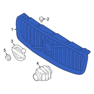 Volvo OE - Front Upper Grille