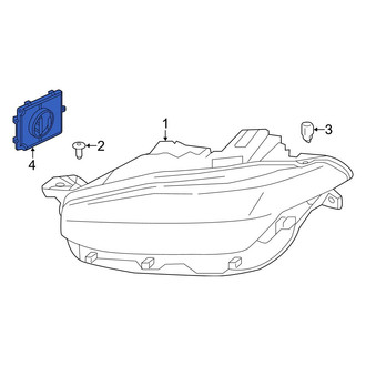 Volvo OE - Front Headlight Control Module