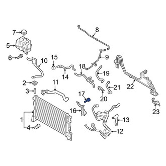 Volvo OE - Engine Coolant Thermostat Housing Bolt