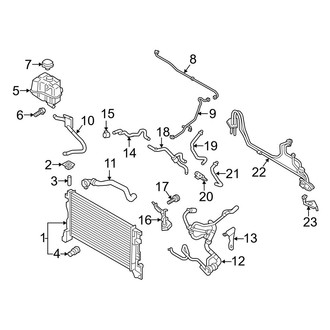 Volvo OE - Cooling - Radiator & Components (T8 Inscription / T8 Momentum / T8 R-Design)