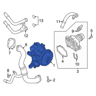 Volvo OE - Engine Water Pump