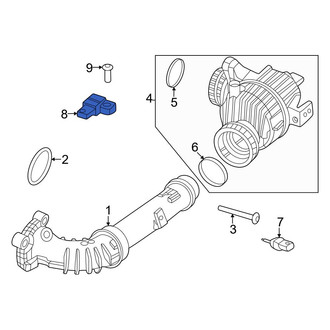 Volvo OE - Turbocharger Boost Sensor